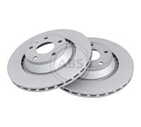A.B.S. 2x Bremsscheibe hinten 310 belüftet für Audi TT 8J3 8J9 17861