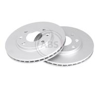 A.B.S. 2x Bremsscheibe vorne 247 belüftet für Peugeot 206 Schrägheck