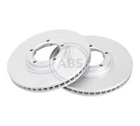 A.B.S. 2x Bremsscheibe vorne 274 belüftet für Hyundai H-1 Travel TQ A1