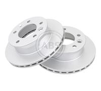 A.B.S. 2x Bremsscheibe vorne 276 belüftet für Mercedes-Benz Sprinter 3-T