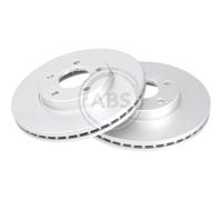 A.B.S. 2x Bremsscheibe vorne 278 belüftet für Ford Focus II DA_ HCP DP