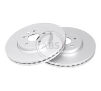 A.B.S. 2x Bremsscheibe vorne 300 belüftet für Opel Mokka/Mokka X J13