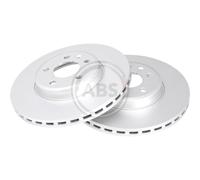 A.B.S. 2x Bremsscheibe vorne 314 belüftet für Audi A4 Avant 8K5 B8 8W5
