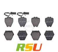 A.B.S. Bremsbelagsatz, Scheibenbremse 37448 Fahrzeugtyp PKW Anzahl pro Packung 4