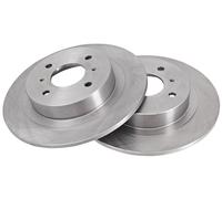ABS All Brake Systems Bremsscheibe 16008 hinten voll 290 mm für NISSAN rechts/links