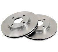 A.B.S. Bremsscheibe 17007 belüftet 258mm 22mm für Ford MAZDA