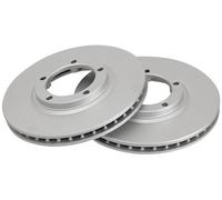 A.B.S. Bremsscheibe 17035 belüftet 254mm 24mm für HYUNDAI