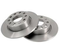A.B.S. Bremsscheibe hinten rechts links voll 253mm für SKODA VW SEAT AUDI VAG 17520