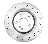 A.B.S. Bremsscheibe hinten rechts links Gelocht 330mm für MERCEDES-BENZ 17538