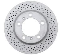 A.B.S. Bremsscheibe hinten rechts links Gelocht 299mm für PORSCHE 17877