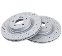 A.B.S. Bremsscheibe hinten rechts links belüftet 330mm für MERCEDES-BENZ 18485