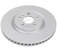 ABS All Brake Systems Bremsscheibe 18639 vorne rechts/links belüftet 345 mm für Vauxhall/Opel