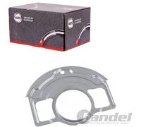 ABS All Brake Systems Spritzblech Bremsscheibe 11483 Stahlblech für Nissan Primera