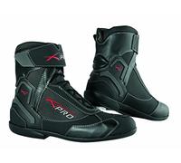 A-Pro Wasserdichte Schuhe Motorrad Stiefel Sport Touring Roller Schwarz 40