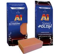 A1 Speed Polish 500 ml von Dr. Wack 2610 incl. Politur Schwamm von A1