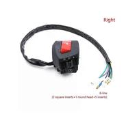 (A1)Universal Motorrad Lenkerschalter Mit Choke Horn Blinker Scheinwerfer Elektrostart Lenker