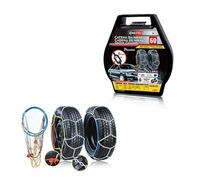 A2ZWORLD Schneeketten 165/80R14, 165/75R14, 175/70R14, 185/65R14, 195/60R14, 155/80R15, 165/70R15, 175/60R15, 175/65R15, 185/70R15, 185/70R15, 185/70R15, /55r1 5, 195/50R15, 175/55R16, 185/50R16, 195