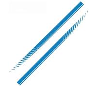 AALXF Auto Seitenschweller Aufkleber für Toyota Yaris 2013-2020 - 2 Stück Seitenstreifen, Racing Sport Design, Karosserie Tuning Dekor, Vinyl Folie Zubehör,K-Blue 2