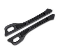 AAZENG Autositz Lückenfüller für Škoda Kamiq (NW4 2019-2025 2026),Sitzseite Auslaufsicherer Streifen,Verhindert Das Herunterfallen Von Gegenständen In Sitzspalten,2 Stück,Black