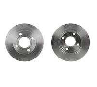 ABAKUS 2x Bremsscheibe Hinterachse für Audi 80 8C B4 2.0 89 89Q 8A B3 1.8 S 1.6