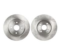 ABAKUS 2x Bremsscheibe passend für Mazda 2 DE_ DH_3 1.3 DE