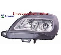 ABAKUS Hauptscheinwerfer 4421184rmldem2 W21/5W rechts für Opel