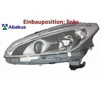 ABAKUS Hauptscheinwerfer 5501165lldem2 LED links für Peugeot
