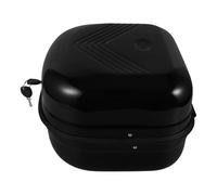 Abaodam Motorrad Topcase Heckbox aus Verstärktem Stahl Mittelgroß Schwarz mit Schnellverschluss für Elektromobil Gepäckträger Alltags und Freizeitgebrauch