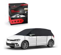 Abdeckplane Auto All Weather, Autoplane Halbgarage Größe 1 PKW, Autoabdeckung schwarz