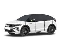 Abdeckplane Auto All Weather, Autoplane Halbgarage Größe 7 SUV/VAN, Autoabdeckung schwarz