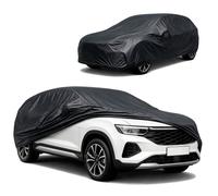 Abdeckplane Auto All Weather, Autoplane Vollgarage Größe 7 SUV/VAN, Autoabdeckung schwarz