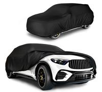 Abdeckplane Auto All Weather, Autoplane Vollgarage Größe 9 SUV/VAN, Autoabdeckung schwarz