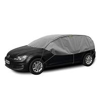 Abdeckplane Halbgarage Sonneschutz, Schneeschutz, UV Schutz, Winter & Sommer Größe M-L kompatibel mit VW Golf V