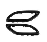 Abdeckung Auspuffendrohr Heckauspuff-Doppelrohr-Auspuffblende Kompatibel Mit Benz Für B-Klasse W247 Für AMG Line 2020 2021 2022(1pair Black)