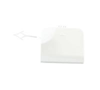 Abdeckung für Abschleppöse für Autos Abschlepphakenkappe Für Stoßstange Hinten Rechts Abschleppösenabdeckung Für B&MW X3 G01 G08 2018 2019 2020 51127498525 Kappe Abschlepphaken Autos(Weiß)