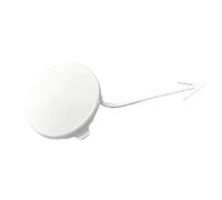 Abdeckung Für Anhängerkupplung Vorne Für VW Für Golf 6 MK6 2009-2012 2013 5K0807241 Auto Stoßstange Abschleppöse Deckel(Weiss)