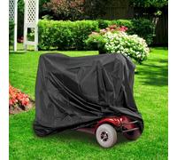 Abdeckung für Elektromobil, wasserdicht, für Dreirad- und Vierrad-Mobilitätsroller (schwarz, 190 x 71 x 117 cm)