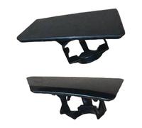 Abdeckung für Frontstoßstange, Düsenabdeckungen, Scheinwerfer Waschdüse, ABS-Material, Kompatibel mit X4 F26 2014-2018, Schwarz, 2 Stück