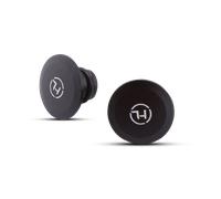 HIGHSIDER Motorrad Abdeckkappen für M10 Spiegelgewinde, schwarz matt (2er-Pack)