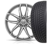 NEU 18 Zoll ABE Winterräder Silber Rial 235/55 Winterreifen Skoda Kodiaq NS