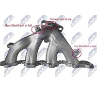 ABGASKRÜMMER KRÜMMER SATZ passend für OPEL ANTARA 2.4 CHEVROLET CAPTIVA 2006-