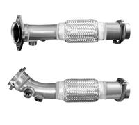 Abgasrohr Auspuff Hosenrohr Zwischenrohr Flexrohr Passend Für Bmw X5 E53 3.0 D Bmw: 18307800537