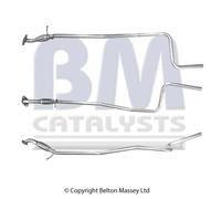 BM Catalysts Abgasrohr BM50243 für Ford Fiesta 1.3L