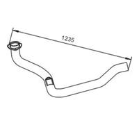 Abgasrohr DINEX 64186