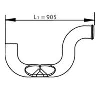 Abgasrohr DINEX 81719