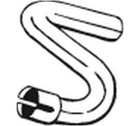 Abgasrohr hinten Bosal 383-945