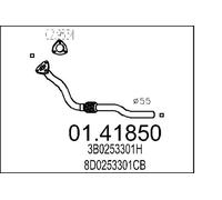 MTS 01.41850 Abgasrohr