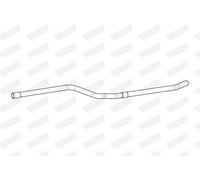 WALKER 10916 Abgasrohr