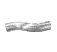 Abgasrohrleitungen 250 Mm Universeller, Flexibler Auspuffrohr-Entlüftungsschlauch, Schnelles Reparaturrohr, Edelstahl-Auspuff-Entlüftungsrohr Abgasschlauch(55-59MM)