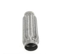 Abgasrohrleitungen 50 Mm Innendurchmesser, 55 Mm Außendurchmesser, Flexibles Auto-Auspuffrohr, Auspuff-Flex-Verbindungsrohre, Faltenbalg, Doppellagig Abgasschlauch(50x55x160mm)